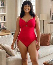 Try-on result on a real person in GlamAI